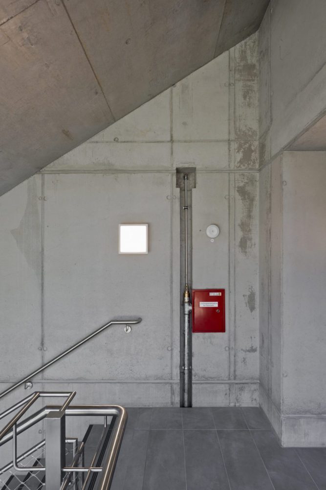 Treppentürme Max-Planck Institut Braunschweig Innen