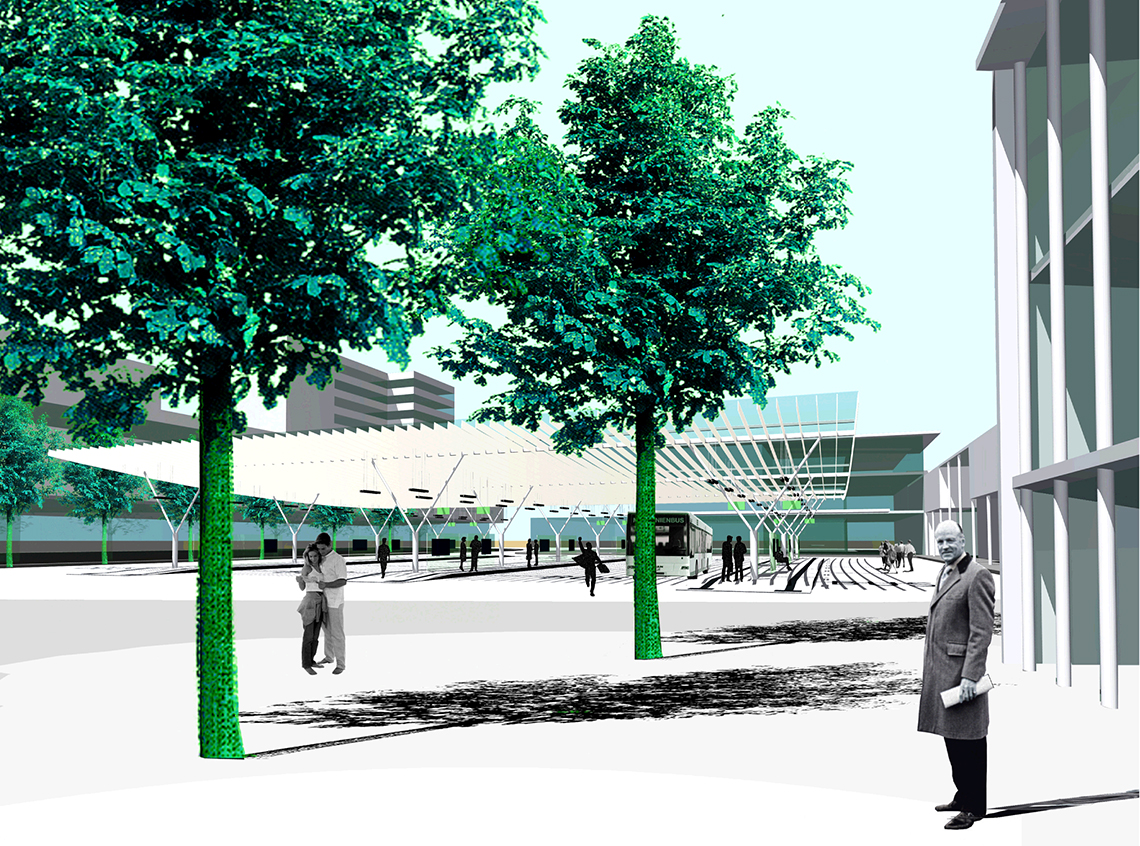 ZOB und Bahnhofsplatz