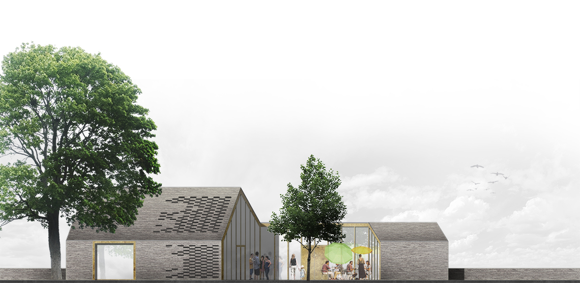 Neubau Gemeindehaus Adenstedt Ansicht