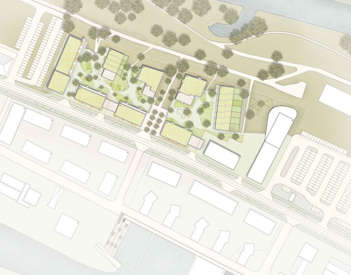Allerinsel Celle Lageplan