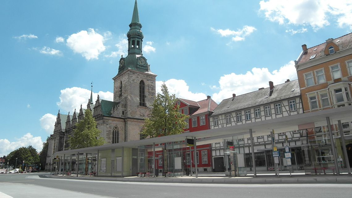 Haltestelle Kornmarkt Wolfenbüttel